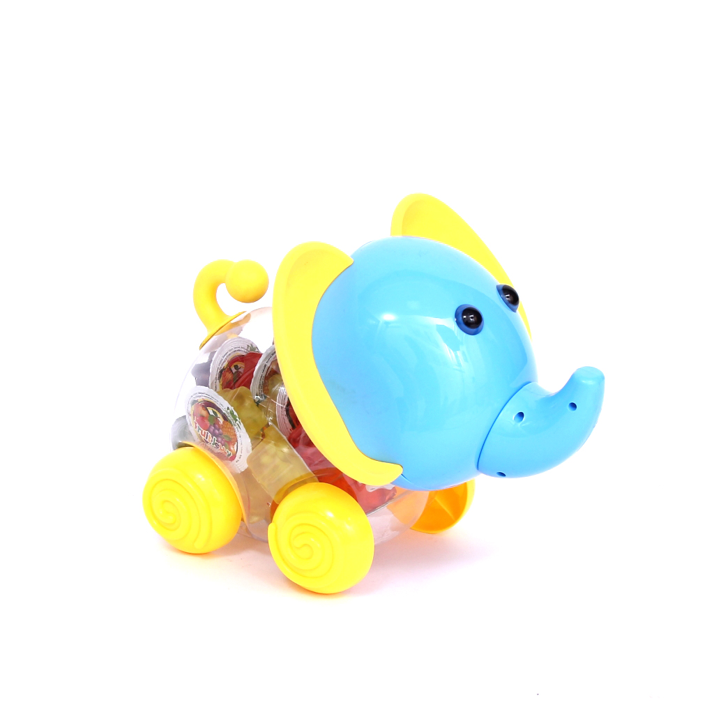 MiniCrush cup jelly in Lovely Elephant candy bottle jar
